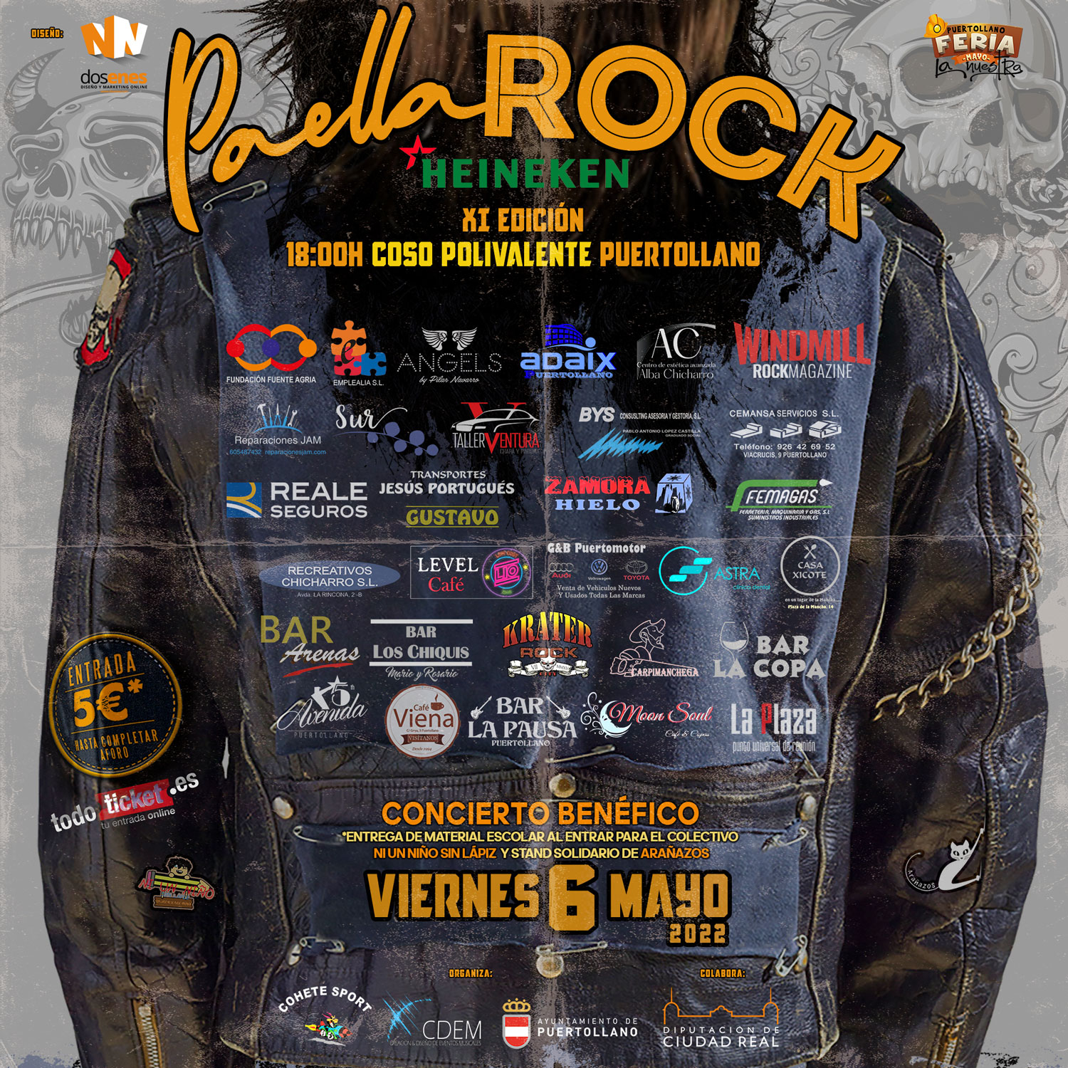 Patrocinadores Paella Rock 2022